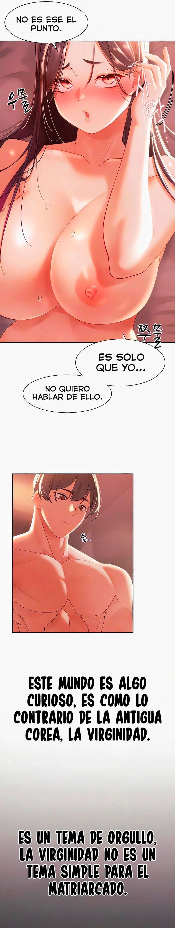 El protagonista se hace más fuerte cuando se come a una cazadora Capítulo 4 - Page 8