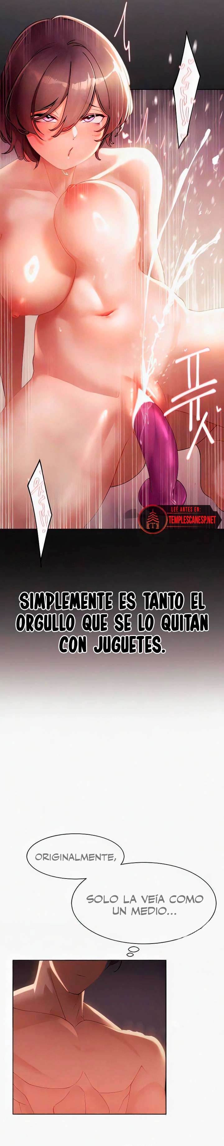 El protagonista se hace más fuerte cuando se come a una cazadora Capítulo 4 - Page 9