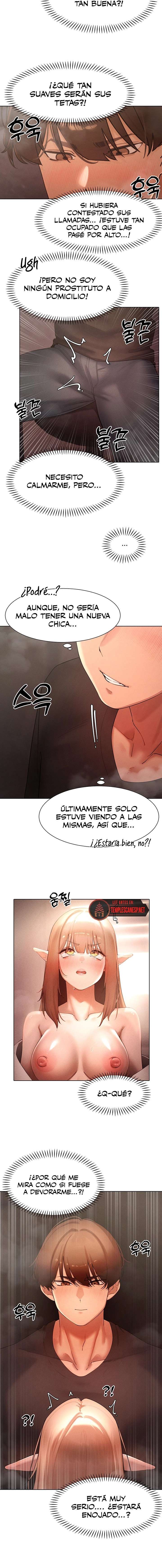 El protagonista se hace más fuerte cuando se come a una cazadora Capítulo 40 - Page 11