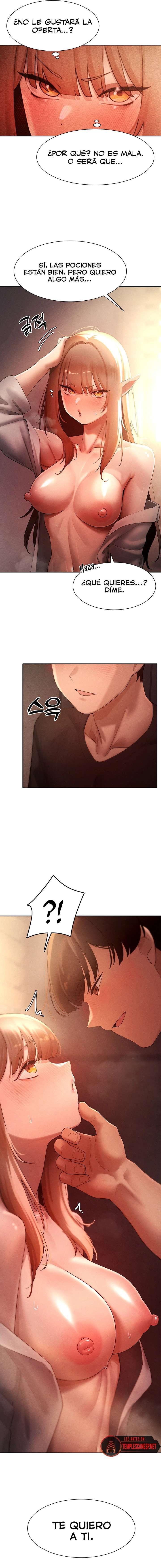 El protagonista se hace más fuerte cuando se come a una cazadora Capítulo 40 - Page 12