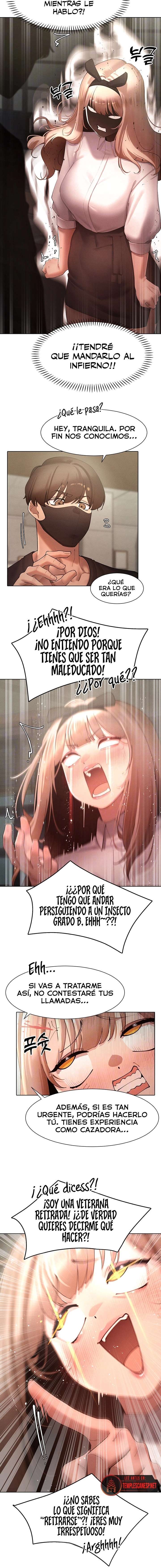 El protagonista se hace más fuerte cuando se come a una cazadora Capítulo 40 - Page 5
