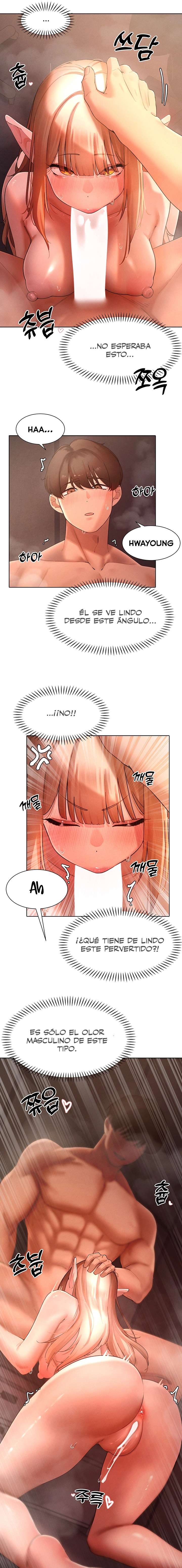 El protagonista se hace más fuerte cuando se come a una cazadora Capítulo 41 - Page 12