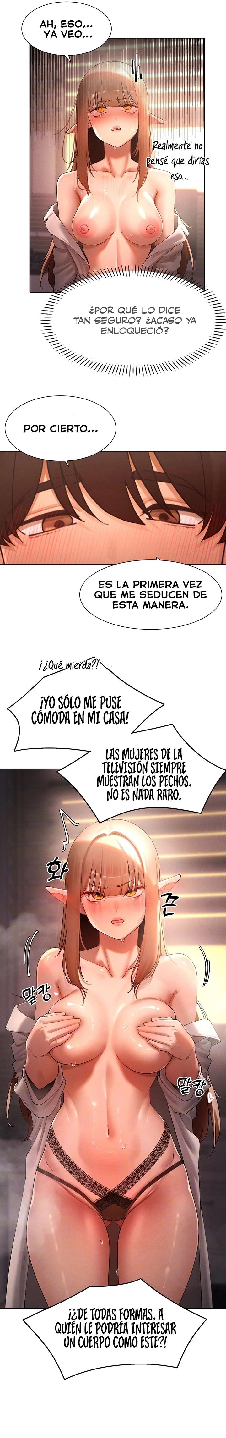 El protagonista se hace más fuerte cuando se come a una cazadora Capítulo 41 - Page 3