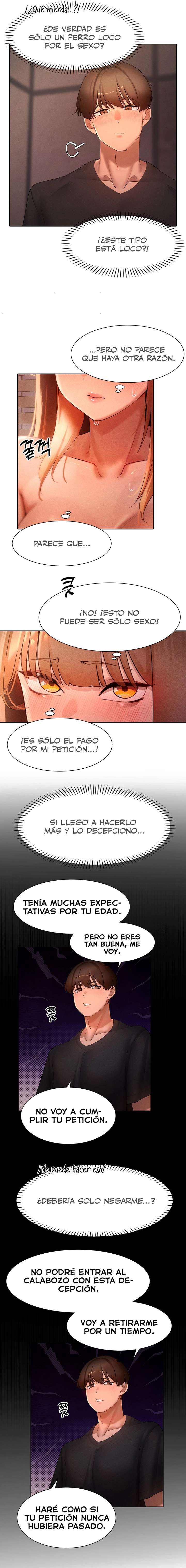 El protagonista se hace más fuerte cuando se come a una cazadora Capítulo 41 - Page 7