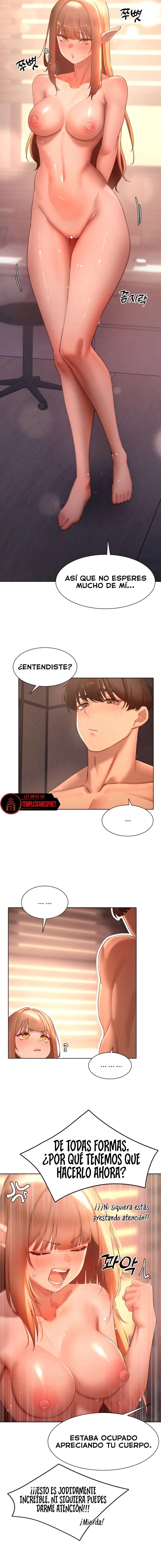 El protagonista se hace más fuerte cuando se come a una cazadora Capítulo 41 - Page 9
