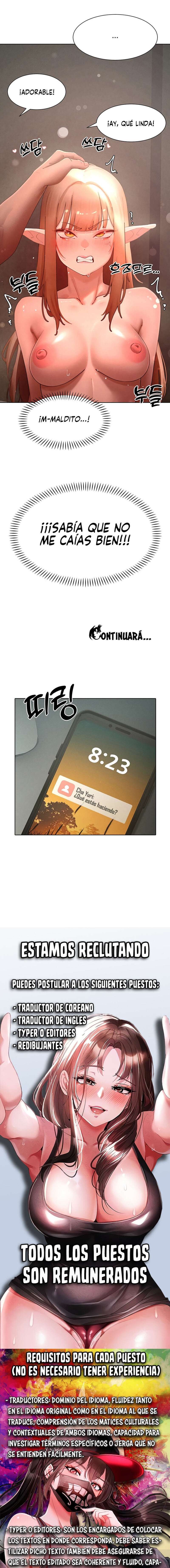 El protagonista se hace más fuerte cuando se come a una cazadora Capítulo 43 - Page 17