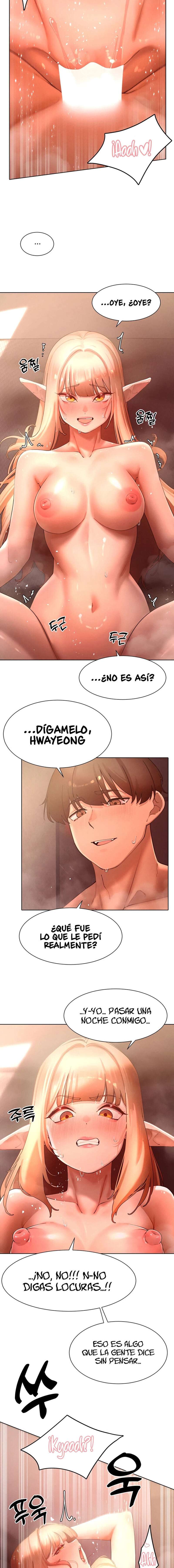 El protagonista se hace más fuerte cuando se come a una cazadora Capítulo 43 - Page 7