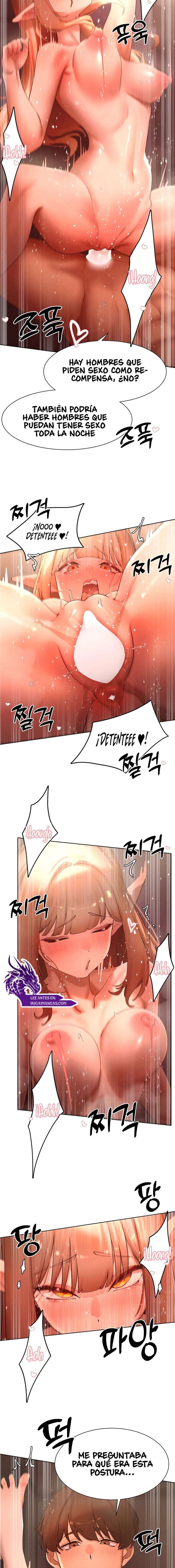El protagonista se hace más fuerte cuando se come a una cazadora Capítulo 43 - Page 8