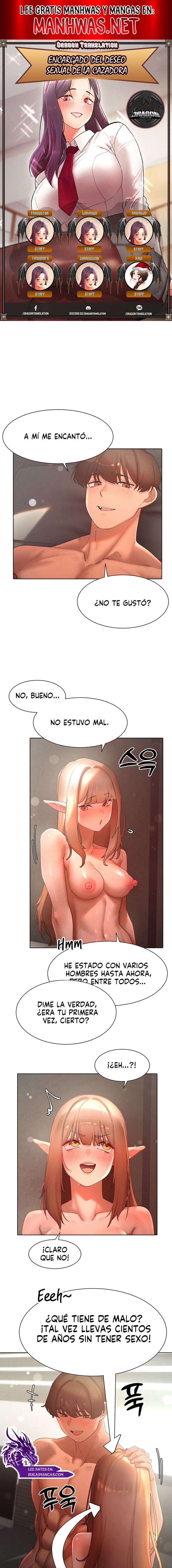 El protagonista se hace más fuerte cuando se come a una cazadora Capítulo 44 - Page 1