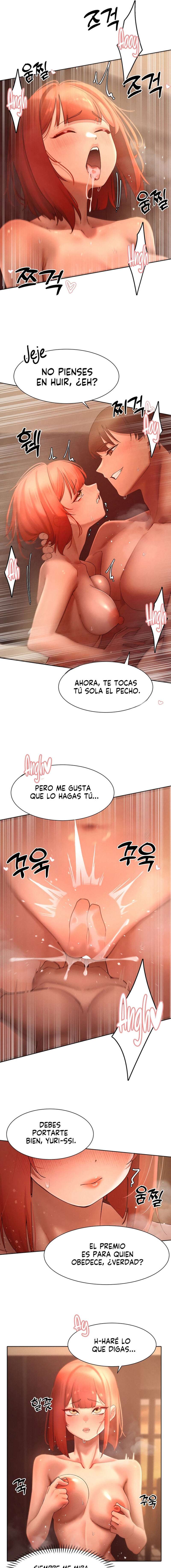 El protagonista se hace más fuerte cuando se come a una cazadora Capítulo 44 - Page 10