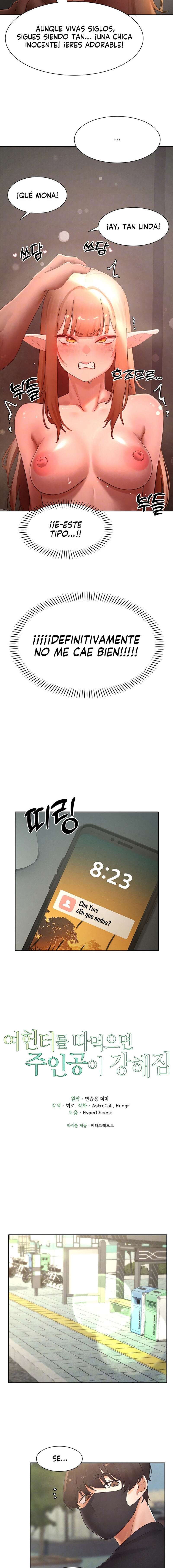 El protagonista se hace más fuerte cuando se come a una cazadora Capítulo 44 - Page 2