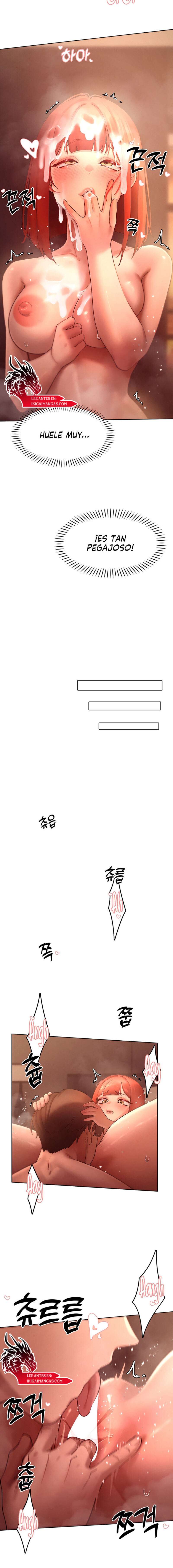 El protagonista se hace más fuerte cuando se come a una cazadora Capítulo 45 - Page 10