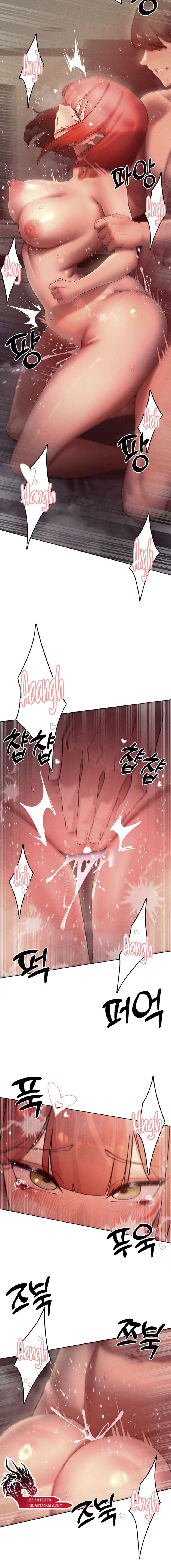 El protagonista se hace más fuerte cuando se come a una cazadora Capítulo 46 - Page 9