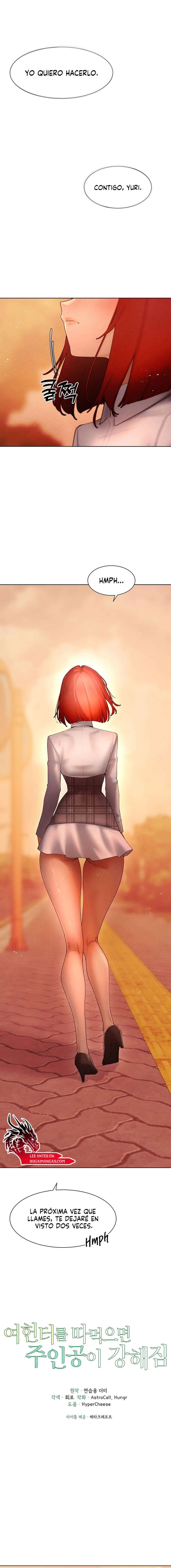 El protagonista se hace más fuerte cuando se come a una cazadora Capítulo 49 - Page 2