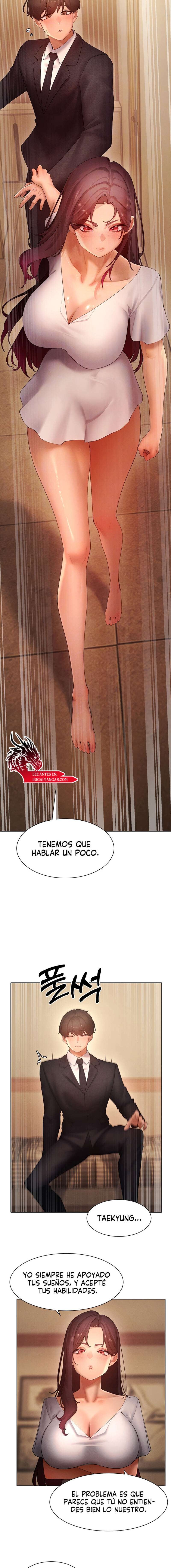 El protagonista se hace más fuerte cuando se come a una cazadora Capítulo 49 - Page 4