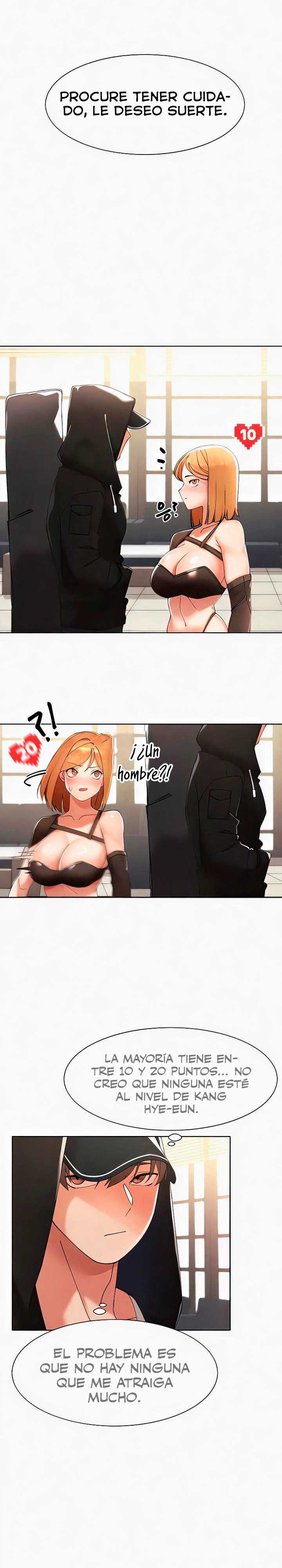 El protagonista se hace más fuerte cuando se come a una cazadora Capítulo 5 - Page 12