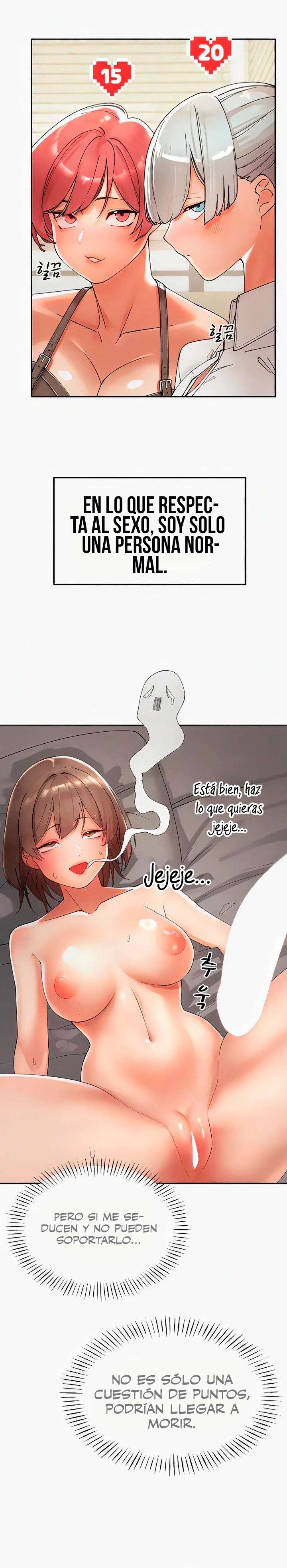 El protagonista se hace más fuerte cuando se come a una cazadora Capítulo 5 - Page 13