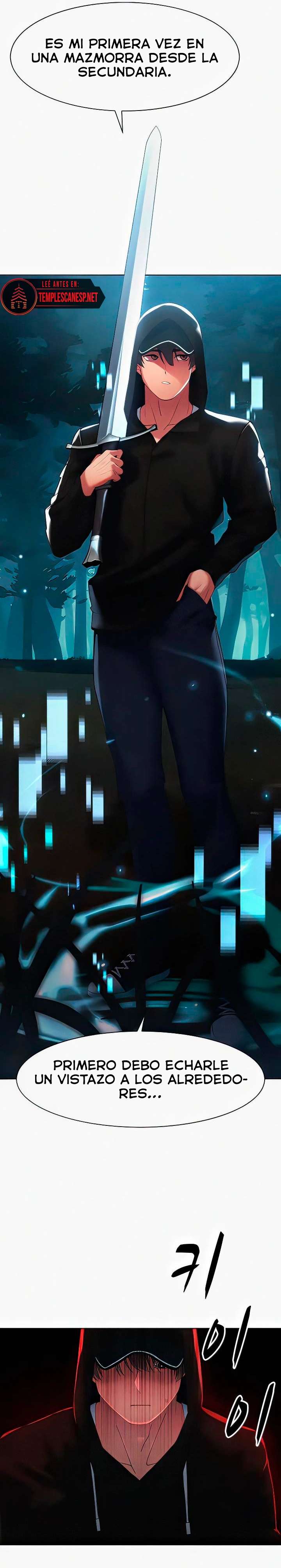 El protagonista se hace más fuerte cuando se come a una cazadora Capítulo 5 - Page 20