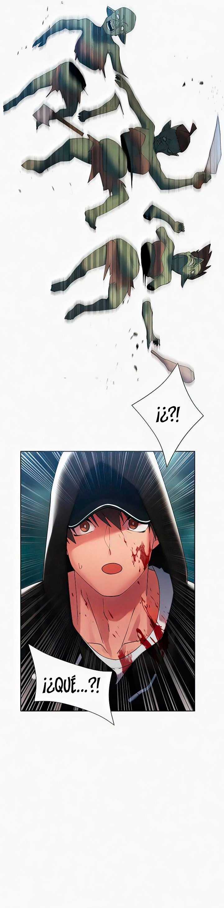 El protagonista se hace más fuerte cuando se come a una cazadora Capítulo 5 - Page 25