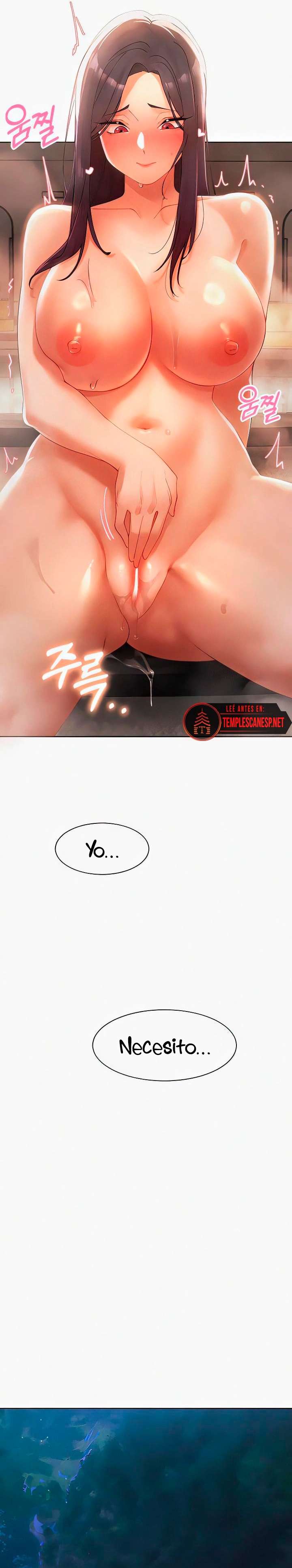 El protagonista se hace más fuerte cuando se come a una cazadora Capítulo 5 - Page 35