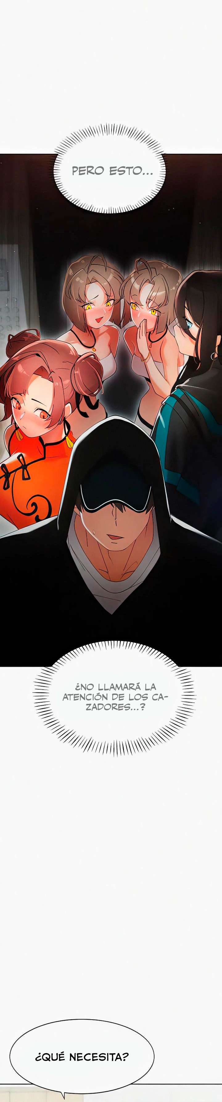 El protagonista se hace más fuerte cuando se come a una cazadora Capítulo 5 - Page 8