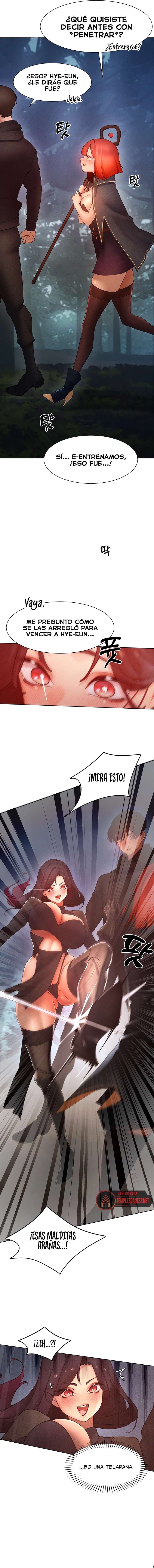 El protagonista se hace más fuerte cuando se come a una cazadora Capítulo 51 - Page 11