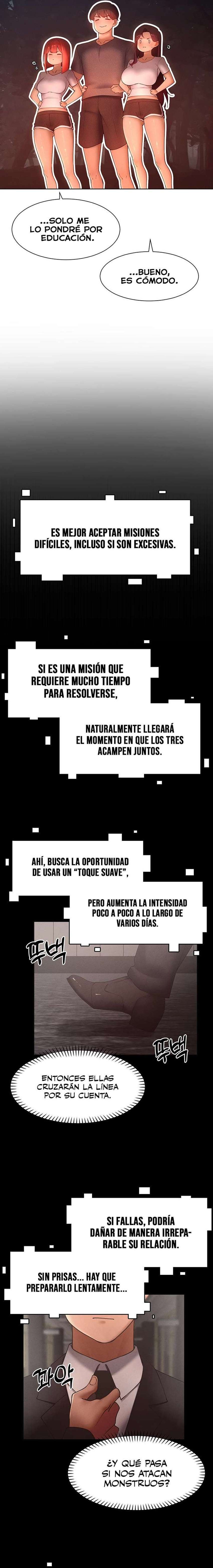 El protagonista se hace más fuerte cuando se come a una cazadora Capítulo 52 - Page 15