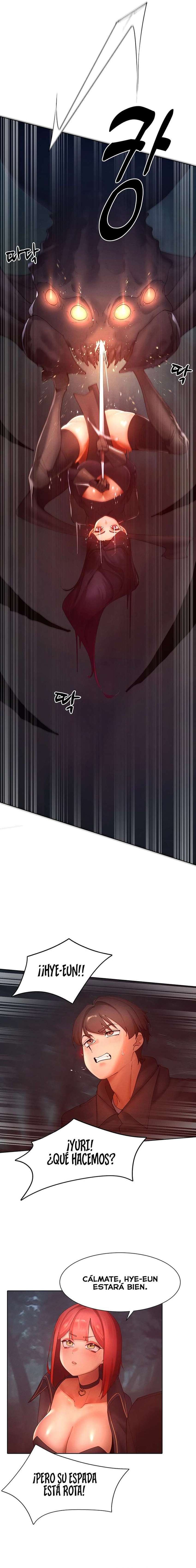 El protagonista se hace más fuerte cuando se come a una cazadora Capítulo 52 - Page 4