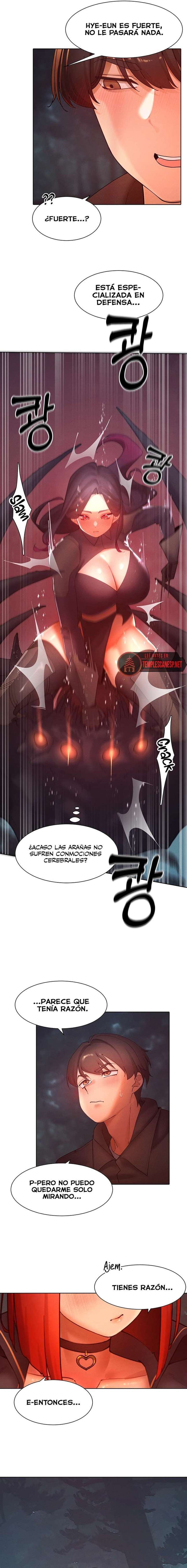 El protagonista se hace más fuerte cuando se come a una cazadora Capítulo 52 - Page 5