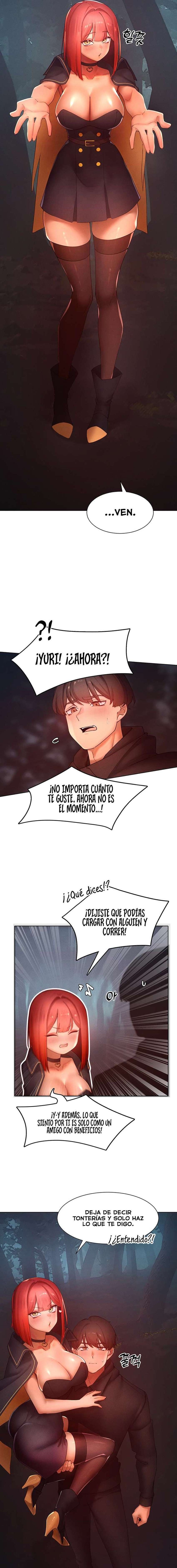 El protagonista se hace más fuerte cuando se come a una cazadora Capítulo 52 - Page 6