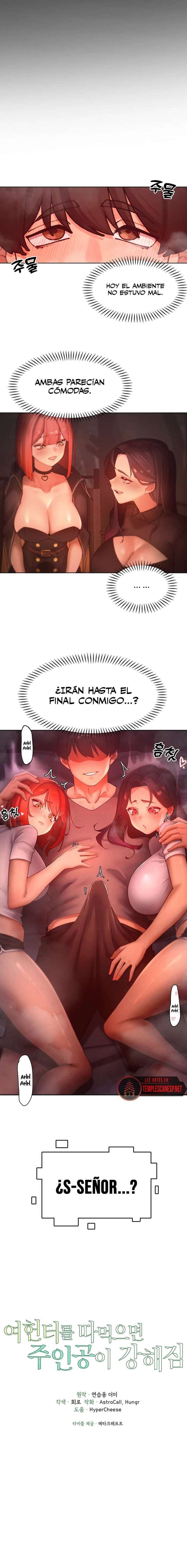 El protagonista se hace más fuerte cuando se come a una cazadora Capítulo 53 - Page 2