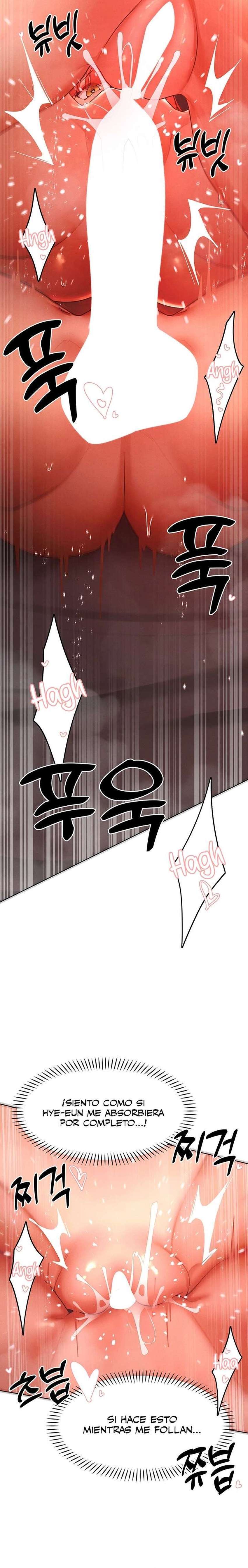 El protagonista se hace más fuerte cuando se come a una cazadora Capítulo 54 - Page 13