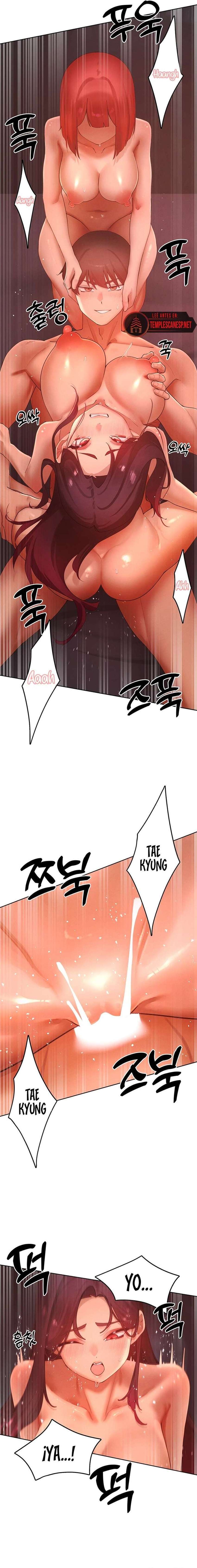 El protagonista se hace más fuerte cuando se come a una cazadora Capítulo 54 - Page 2
