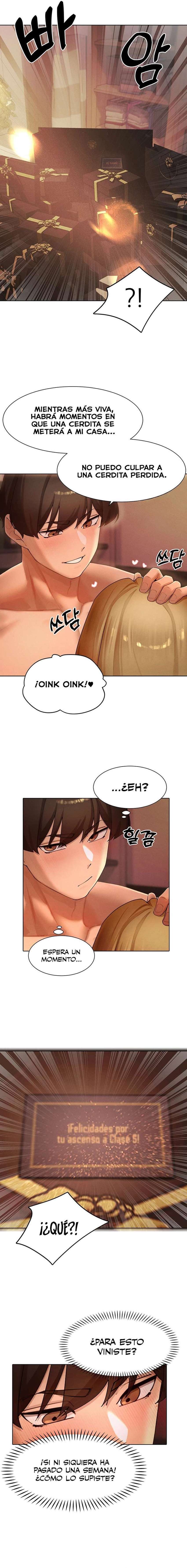 El protagonista se hace más fuerte cuando se come a una cazadora Capítulo 55 - Page 14
