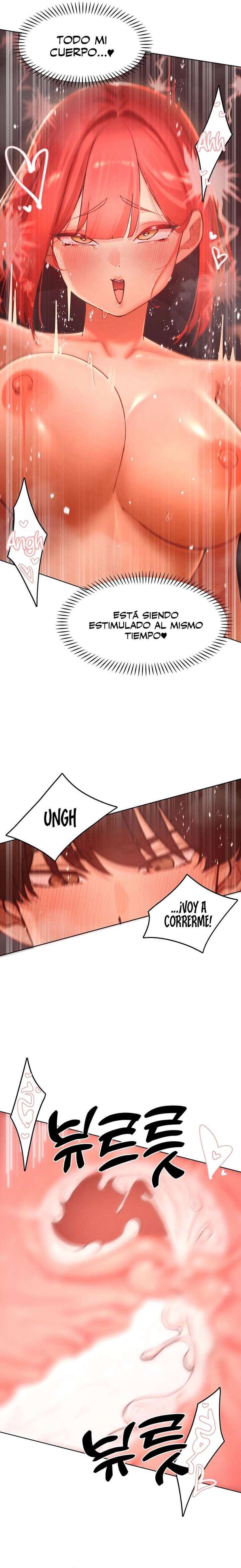 El protagonista se hace más fuerte cuando se come a una cazadora Capítulo 55 - Page 2