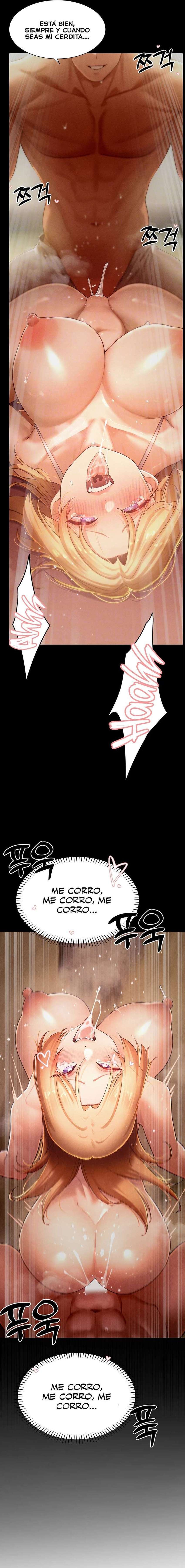 El protagonista se hace más fuerte cuando se come a una cazadora Capítulo 55 - Page 6