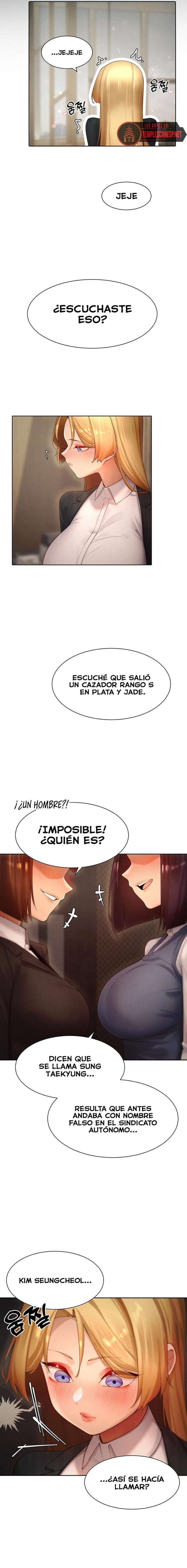 El protagonista se hace más fuerte cuando se come a una cazadora Capítulo 55 - Page 7