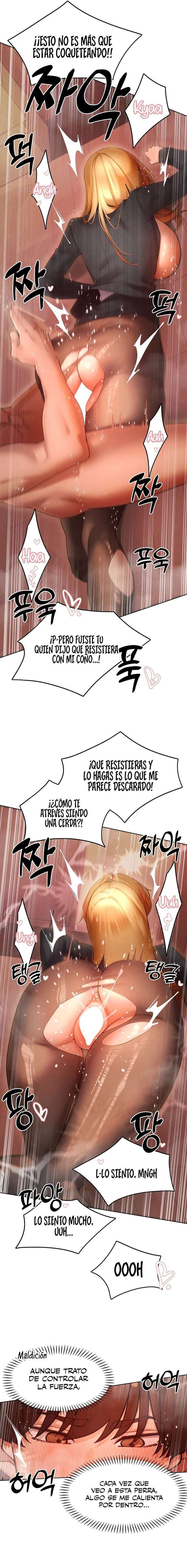 El protagonista se hace más fuerte cuando se come a una cazadora Capítulo 56 - Page 15