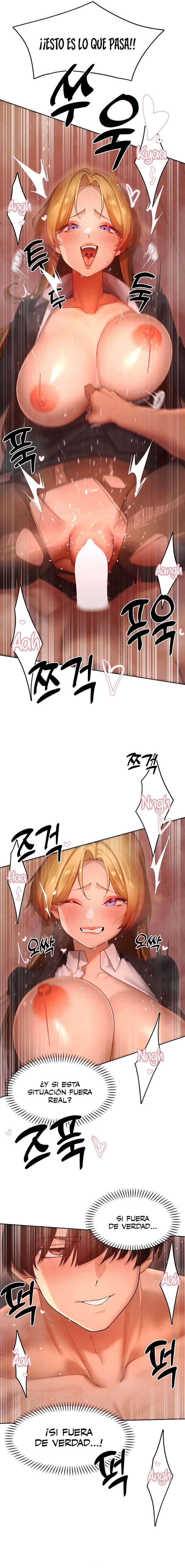 El protagonista se hace más fuerte cuando se come a una cazadora Capítulo 56 - Page 8