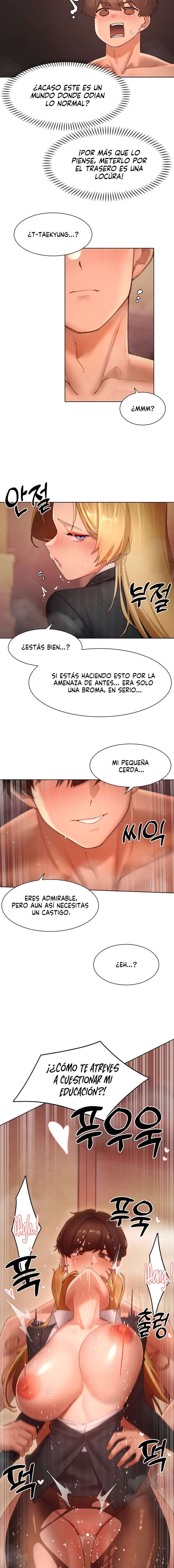 El protagonista se hace más fuerte cuando se come a una cazadora Capítulo 57 - Page 6