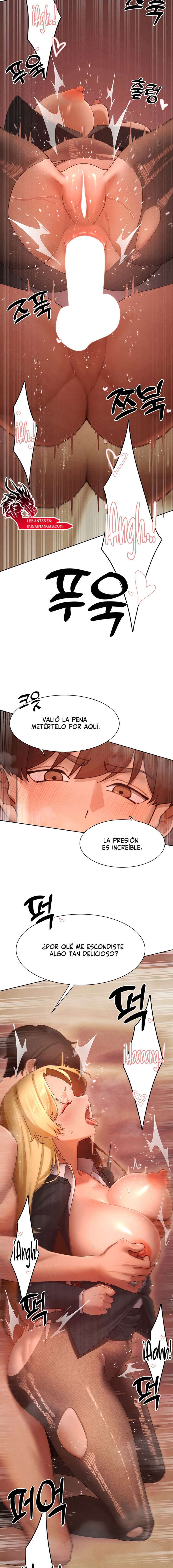 El protagonista se hace más fuerte cuando se come a una cazadora Capítulo 57 - Page 9