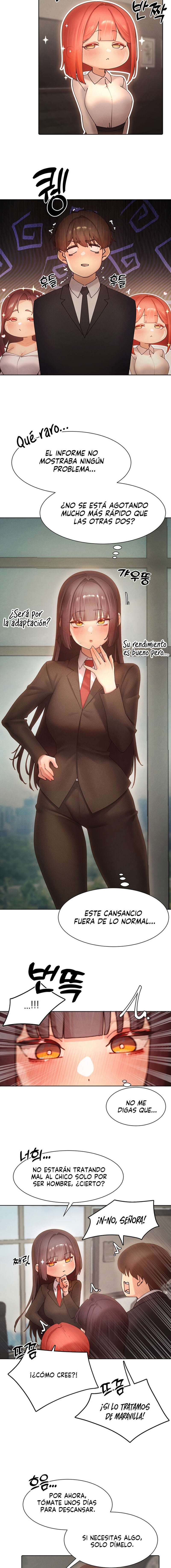 El protagonista se hace más fuerte cuando se come a una cazadora Capítulo 58 - Page 10