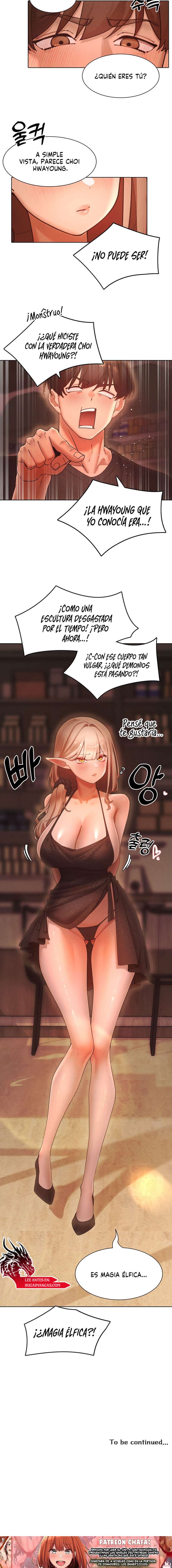 El protagonista se hace más fuerte cuando se come a una cazadora Capítulo 58 - Page 14