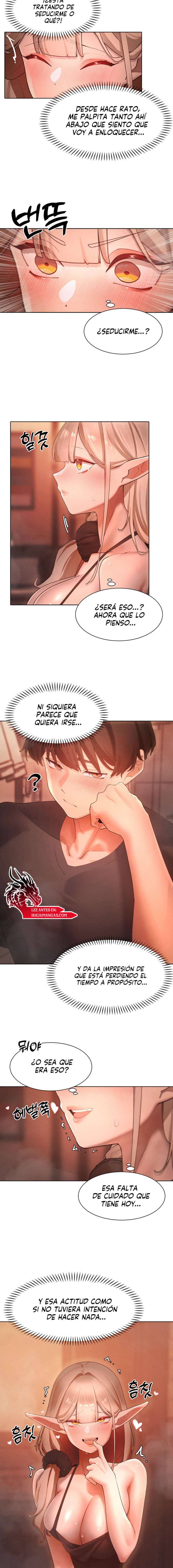 El protagonista se hace más fuerte cuando se come a una cazadora Capítulo 59 - Page 10