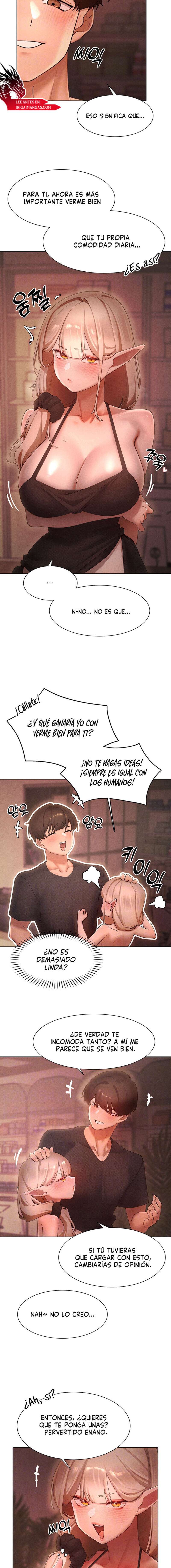 El protagonista se hace más fuerte cuando se come a una cazadora Capítulo 59 - Page 2