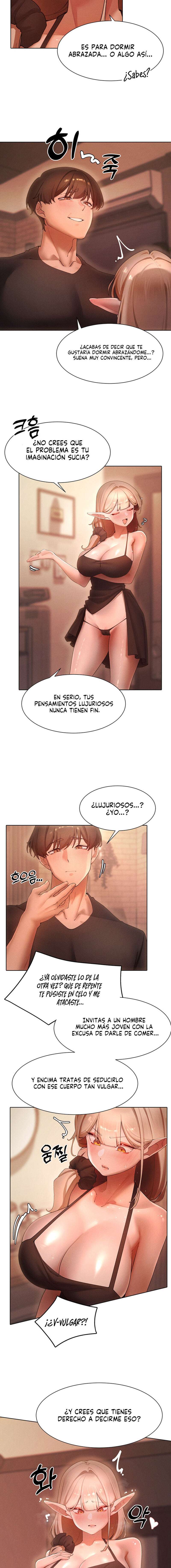 El protagonista se hace más fuerte cuando se come a una cazadora Capítulo 59 - Page 5