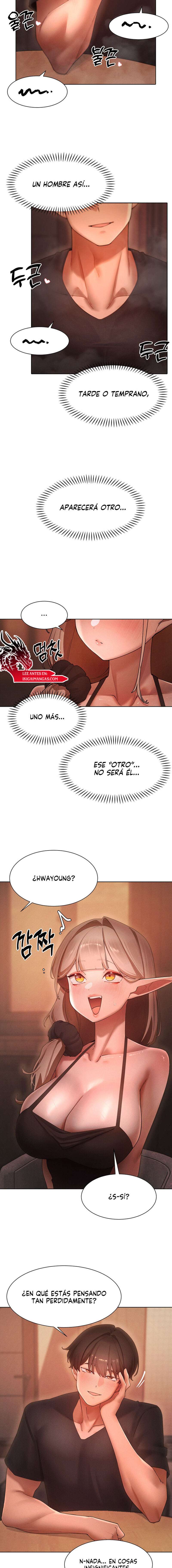 El protagonista se hace más fuerte cuando se come a una cazadora Capítulo 59 - Page 8