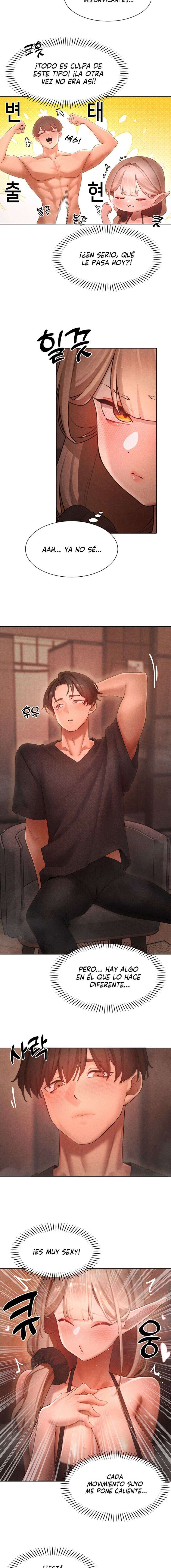 El protagonista se hace más fuerte cuando se come a una cazadora Capítulo 59 - Page 9