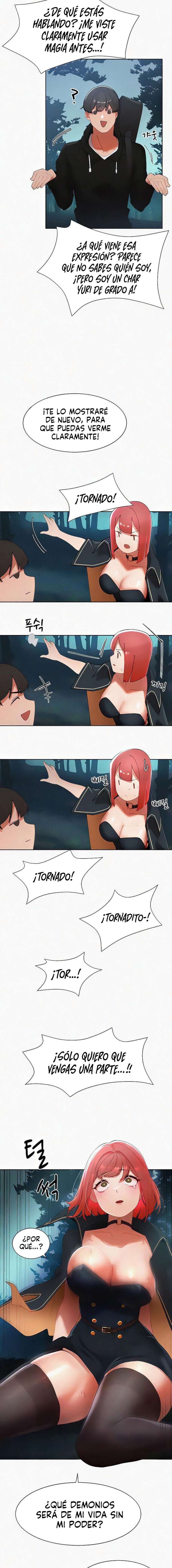 El protagonista se hace más fuerte cuando se come a una cazadora Capítulo 6 - Page 15