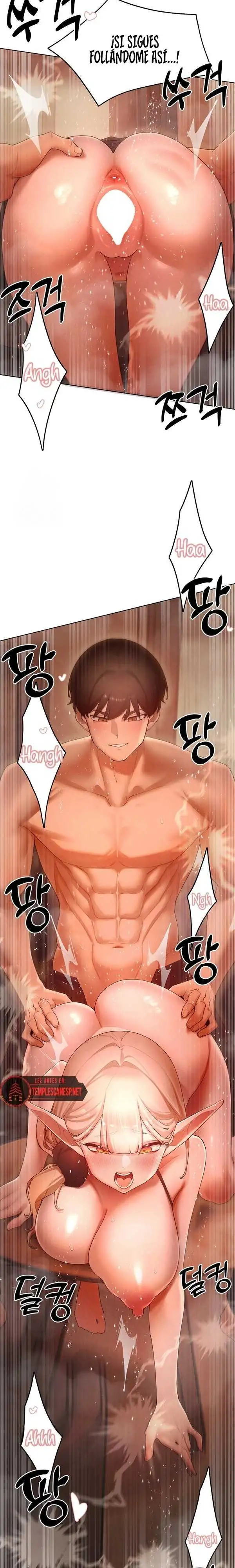 El protagonista se hace más fuerte cuando se come a una cazadora Capítulo 60 - Page 17